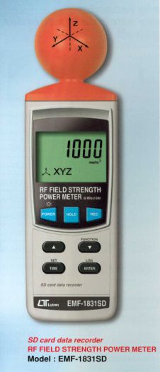 Máy đo điện từ trường EMF-11831SD, Data Recorder