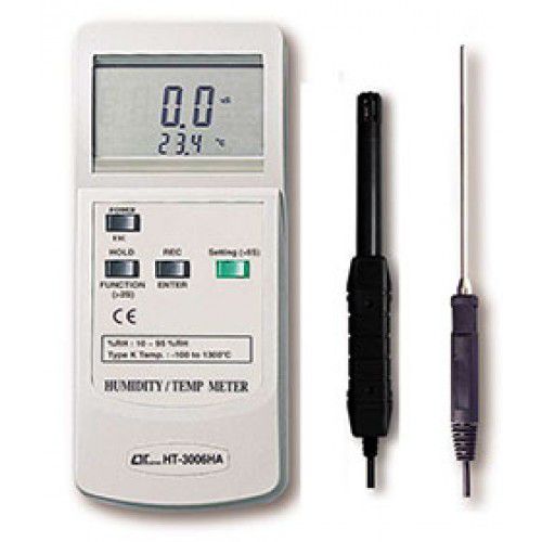 Máy đo nhiệt độ, độ ẩm môi trường, nhiệt độ K LUTRON HT-3006HA