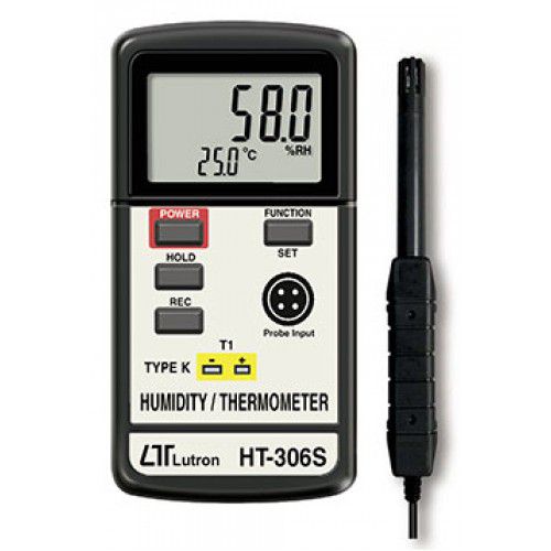 Máy đo nhiệt độ, độ ẩm môi trường, nhiệt độ điểm sương LUTRON HT-306S
