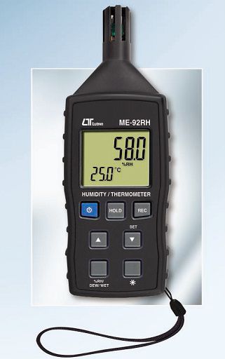 Máy đo nhiệt độ, độ ẩm, nhiệt độ điểm sương 3 in 1 LUTRON ME-92RH