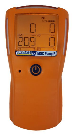 Máy đo và phát hiện khí O2, CO, H2S, khí cháy GAS CLIP MGC-IR (GAS CLIP/w PELL-Pump)