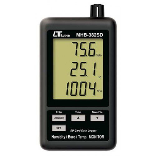 Máy đo áp suất, nhiệt độ, độ ẩm LUTRON MHB-382SD