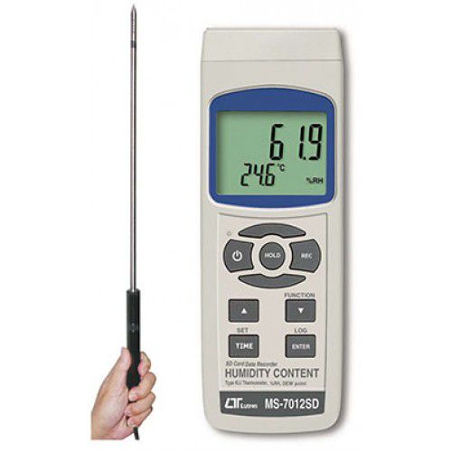 Máy đo độ nhiệt độ, độ ẩm LUTRON MS-7012SD