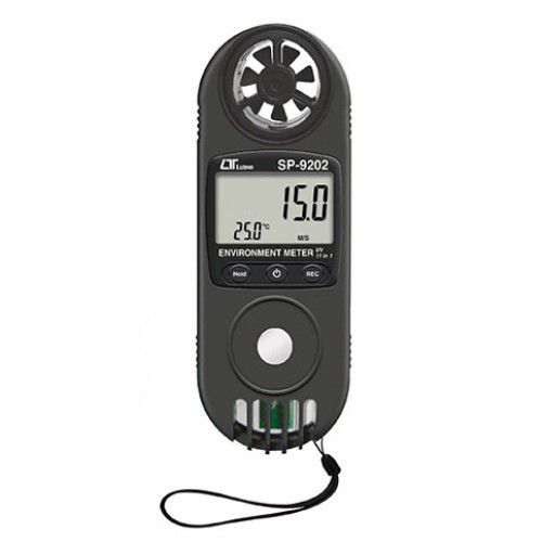Máy đo gió, tia UV, áp suất, độ cao mực nước biển, nhiệt độ, độ ẩm (11 in 1) LUTRON SP-9202