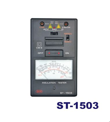 Thiết bị đo điện trở cách điện hiện kim ST-1503