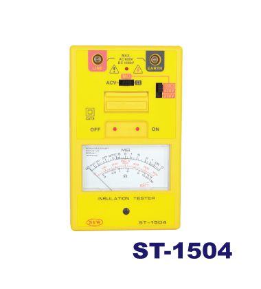 Thiết bị đo điện trở cách điện hiện kim ST-1504