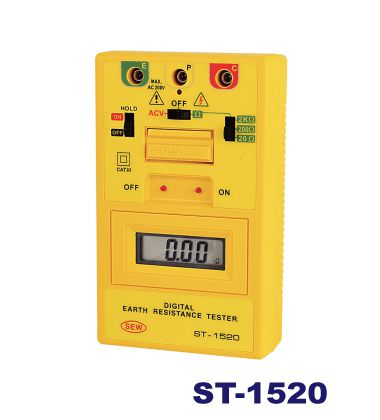 Thiết bị đo điện trở đất hiện số điện tử ST-1520