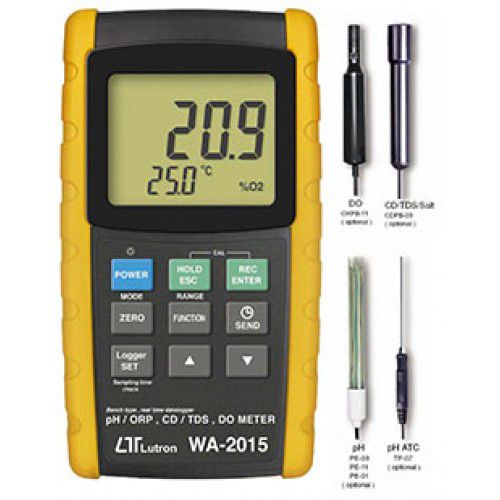 Thiết bị đo pH/ORP, DO, CD/TDS model LUTRON WA-2015