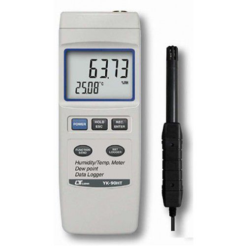 Máy đo nhiệt độ, độ ẩm môi trường, nhiệt độ điểm sương LUTRON YK-90HT