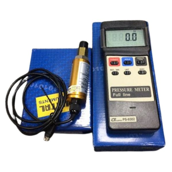 Máy đo áp suất khí nén LUTRON PS-9302 cầm tay máy đo áp suất khí nén LUTRON PS-9302, đồng hồ kiểm tra áp suất khí quyển LUTRON PS 9302, LUTRON PS-9302 Pressure Meter