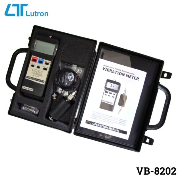 máy đo độ rung LUTRON VB-8202, thiết bị đo độ rung lắc LUTRON VB8202, Lutron VB-8202 Vibration Meter