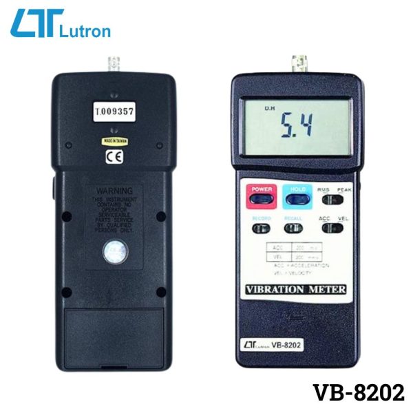máy đo độ rung LUTRON VB-8202, thiết bị đo độ rung lắc LUTRON VB8202, Lutron VB-8202 Vibration Meter