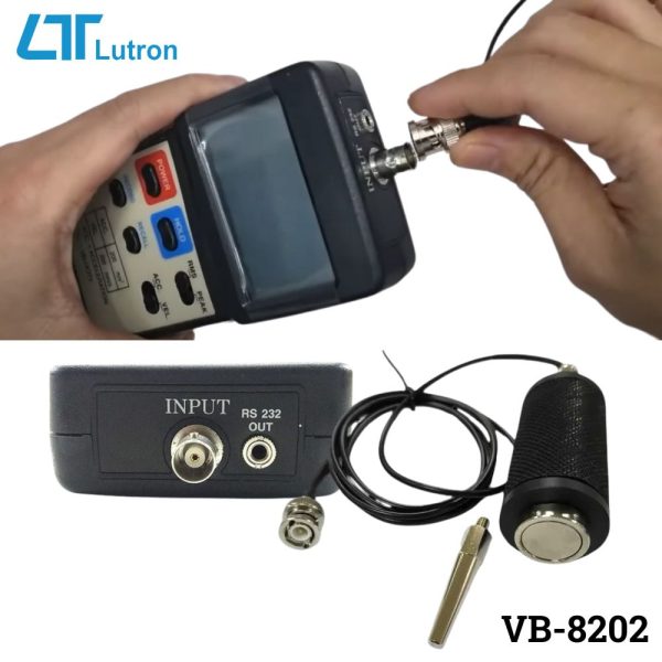 máy đo độ rung LUTRON VB-8202, thiết bị đo độ rung lắc LUTRON VB8202, Lutron VB-8202 Vibration Meter