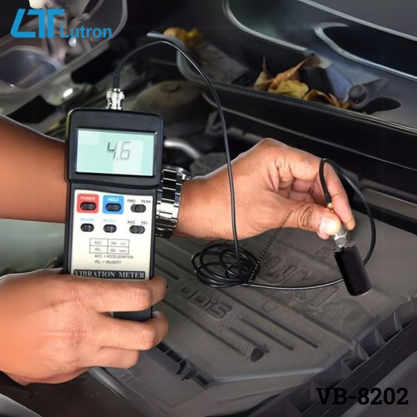 máy đo độ rung LUTRON VB-8202, thiết bị đo độ rung lắc LUTRON VB8202, Lutron VB-8202 Vibration Meter