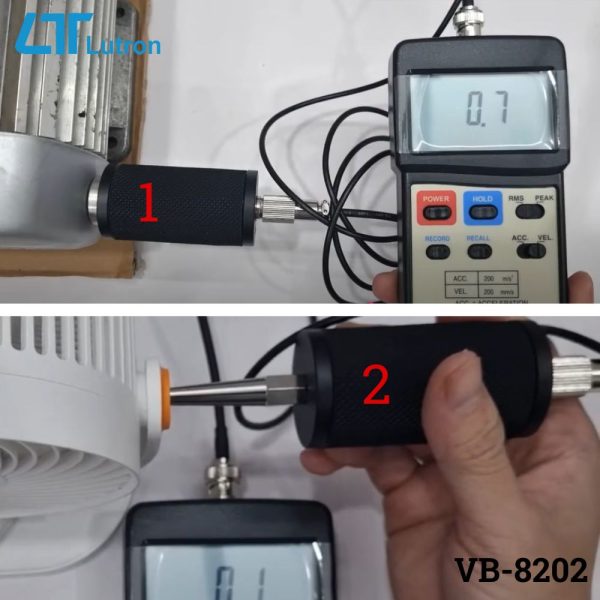 máy đo độ rung LUTRON VB-8202, thiết bị đo độ rung lắc LUTRON VB8202, Lutron VB-8202 Vibration Meter