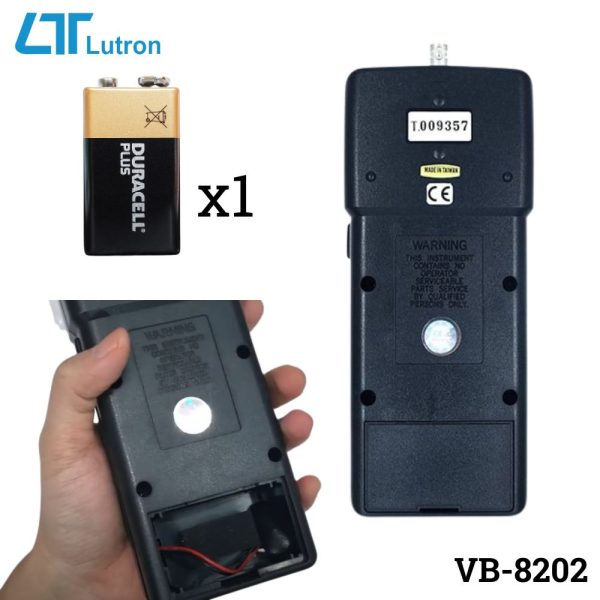 máy đo độ rung LUTRON VB-8202, thiết bị đo độ rung lắc LUTRON VB8202, Lutron VB-8202 Vibration Meter