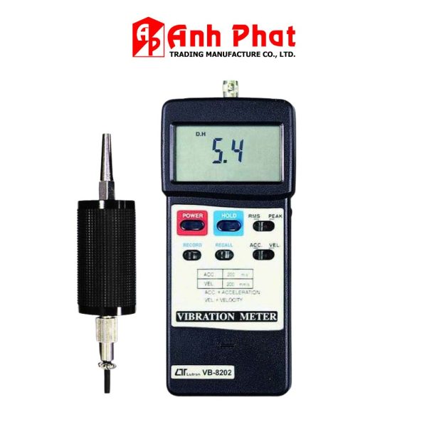 máy đo độ rung LUTRON VB-8202, thiết bị đo độ rung lắc LUTRON VB8202, Lutron VB-8202 Vibration Meter