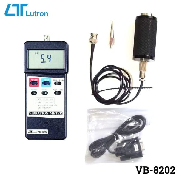 máy đo độ rung LUTRON VB-8202, thiết bị đo độ rung lắc LUTRON VB8202, Lutron VB-8202 Vibration Meter