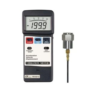 máy đo độ rung LUTRON VB-8213 có chức năng ghi dữ liệu (data logger), máy đo rung cầm tay Lutron LUTRON VB 8213, Vibration Meter Acceleration / Velocity / Displacement / data logger LUTRON VB-8213