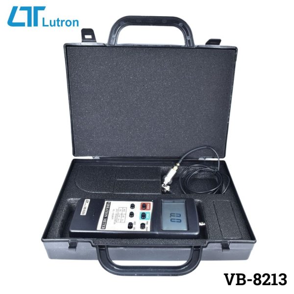 máy đo độ rung LUTRON VB-8213 có chức năng ghi dữ liệu (data logger), máy đo rung cầm tay Lutron LUTRON VB 8213, Vibration Meter Acceleration / Velocity / Displacement / data logger LUTRON VB-8213