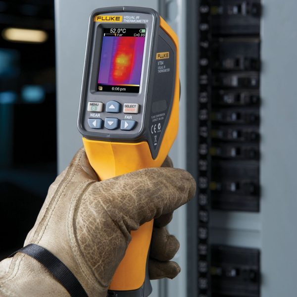 Camera nhiệt Fluke VT04 hồng ngoại (Pin Sạc) Camera nhiệt FLUKE VT04, Máy đo nhiệt độ hồng ngoại kèm hình ảnh Fluke VT04, Camera đo nhiệt độ hồng ngoại FLUKE VT-04