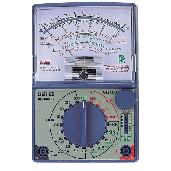 Đồng hồ vạn năng hiện kim DEREE DE-360 TRN Đồng hồ vạn năng hiện kim DEREE DE-360 TRN