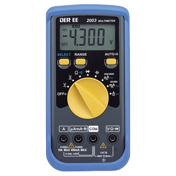 Đồng hồ vạn năng điện tử DEREE DE-2003