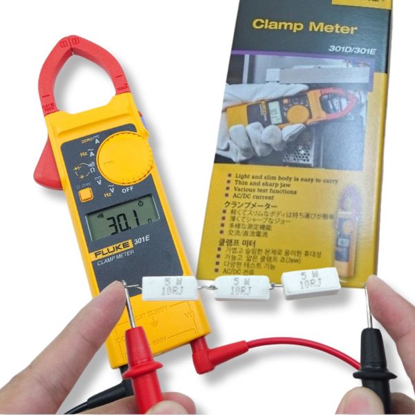 Ampe kìm Fluke 301E, Ampe kìm AC/DC Fluke 301E, Fluke-301E AC/DC Clamp Meter