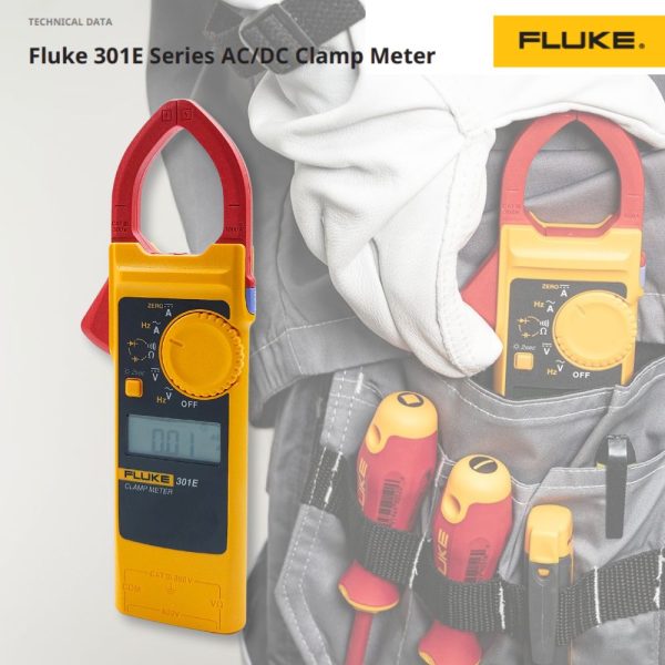 Ampe kìm Fluke 301E, Ampe kìm AC/DC Fluke 301E, Fluke-301E AC/DC Clamp Meter