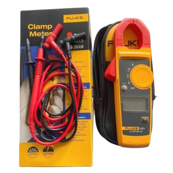 Ampe kìm FLUKE 302+, đồng hồ kẹp FLUKE 302 plus, Fluke 302 Plus Clamp Meter