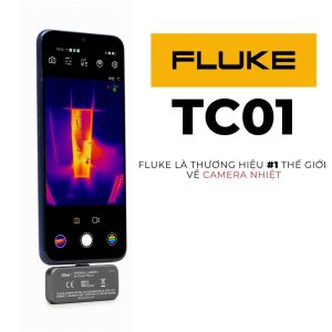 FLUKE TC01A, Camera nhiệt iSee™ 25Hz Fluke TC01A cho điện thoại thông minh Android, Camera đo nhiệt độ hồng ngoại FLUKE TC01B chân USB Type-C