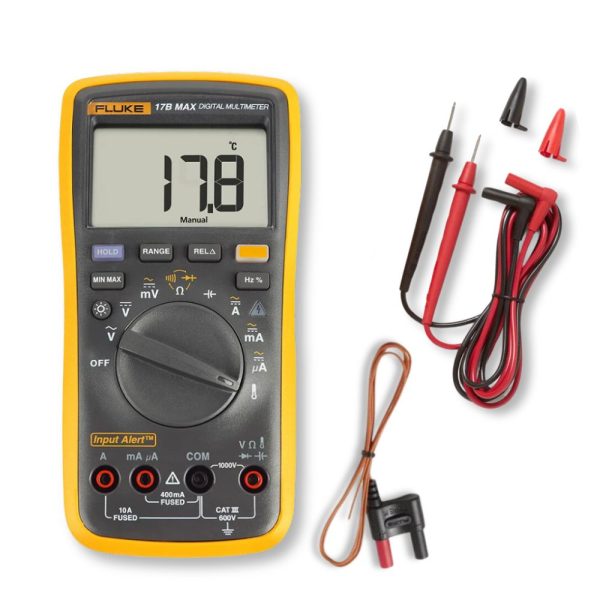 Đồng hồ vạn năng FLUKE 17B MAX, đồng hồ vạn năng điện tử FLUKE 17B-MAX, FLUKE 17B MAX Digital Multimeter