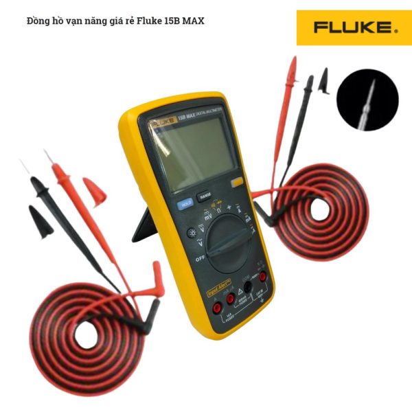 Đồng hồ vạn năng FLUKE 15B MAX, đồng hồ vạn năng điện tử FLUKE 15B-MAX, FLUKE 15B MAX Digital Multimeter