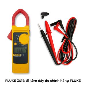 Ampe kìm Fluke 301B, Ampe kìm đo dòng AC Fluke 301B đo tần số, tụ điện, Fluke 301B Digital clamp Meter