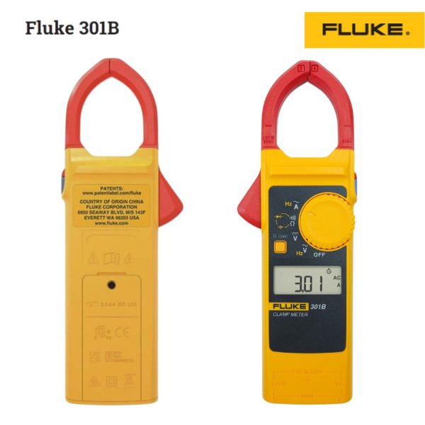 Ampe kìm Fluke 301B, Ampe kìm AC Fluke-301B, Fluke 301B Digital clamp Meter
