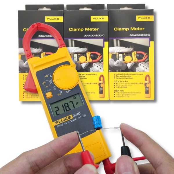 Ampe kìm Fluke 301C đo dòng AC, đồng hồ kẹp FLUKE-301C (AC 1000A), FLUKE 301C Digital clamp Meter AC
