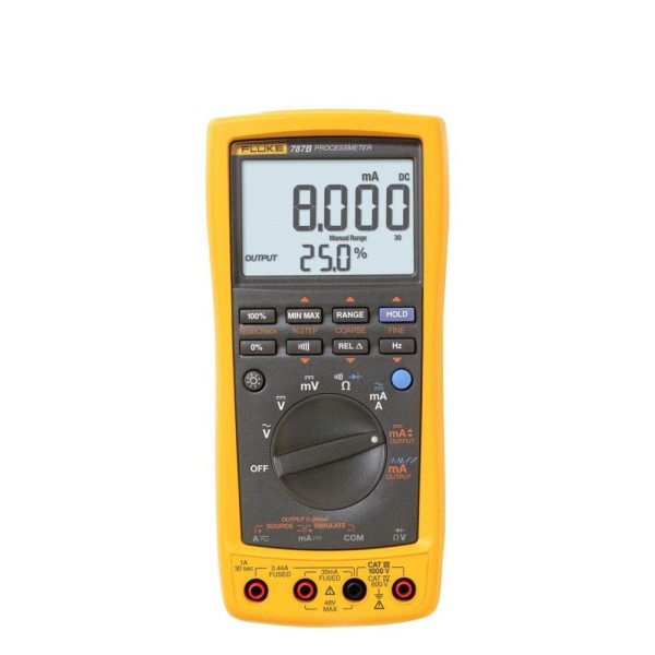 Máy hiệu chuẩn dòng điện FLUKE 787B ProcessMeter True-RMS Máy hiệu chuẩn dòng điện FLUKE 787B ProcessMeter™, Thiết bị hiệu chuẩn đa năng FLUKE-787B, Máy hiệu chuẩn vòng lặp Fluke787B