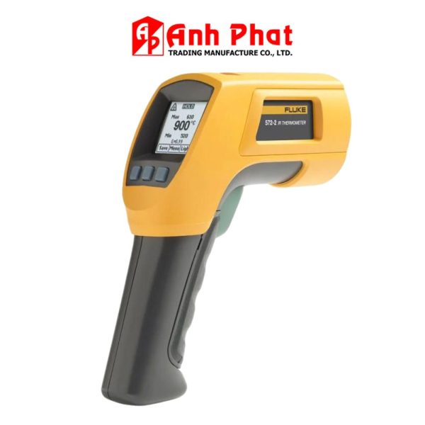 Máy đo nhiệt độ hồng ngoại FLUKE 572-2 (Fluke 572-II), Nhiệt kế hồng ngoại Fluke 572-2, Fluke 572-2 High Temperature Infrared (IR) Thermometer