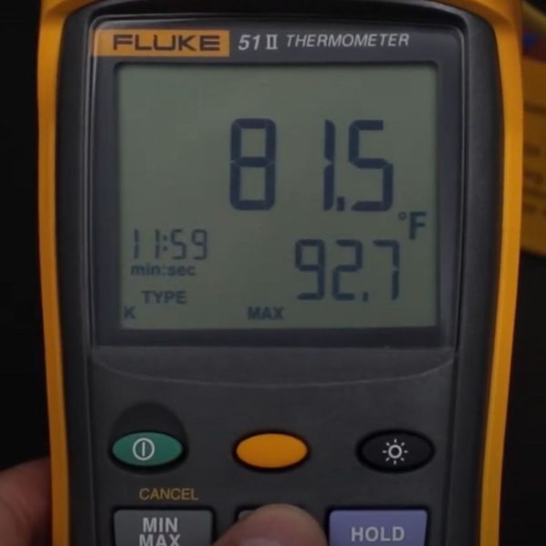 Máy đo nhiệt độ 1 kênh FLUKE 51 II (Fluke-51-2) Máy đo nhiệt độ 1 kênh Fluke 51 II, Đồng hồ đo nhiệt độ tiếp xúc 1 kênh Fluke 51-II, Fluke 51-II Single Input Digital Thermometer