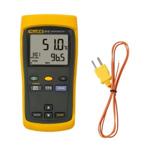 Máy đo nhiệt độ 1 kênh Fluke 51 II, Đồng hồ đo nhiệt độ tiếp xúc 1 kênh Fluke 51-II, Fluke 51-II Single Input Digital Thermometer