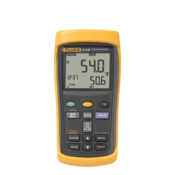 Máy đo nhiệt độ tiếp xúc Fluke 54 II B (54-2-B), Thiết bị đo nhiệt độ tiếp xúc 2 kênh FLUKE 54-II-B, Fluke 54-2-B Dual Input Digital Thermometer