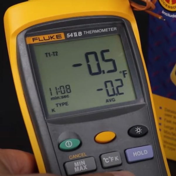 Máy đo nhiệt độ tiếp xúc Fluke 54 II B (54-2-B), Thiết bị đo nhiệt độ tiếp xúc 2 kênh FLUKE 54-II-B, Fluke 54-2-B Dual Input Digital Thermometer