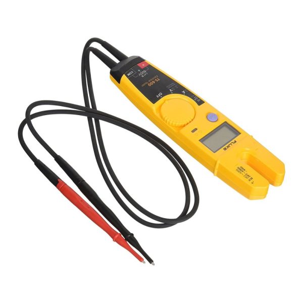 Ampe kìm FLUKE T5-600 đo điện áp dòng điện và thông mạch, Ampe kìm đo dòng AC - điện áp AC/DC và kiểm tra tính liên tục của dòng điện Fluke-T5-600, Fluke T5-600 Voltage - Continuity and Current Tester