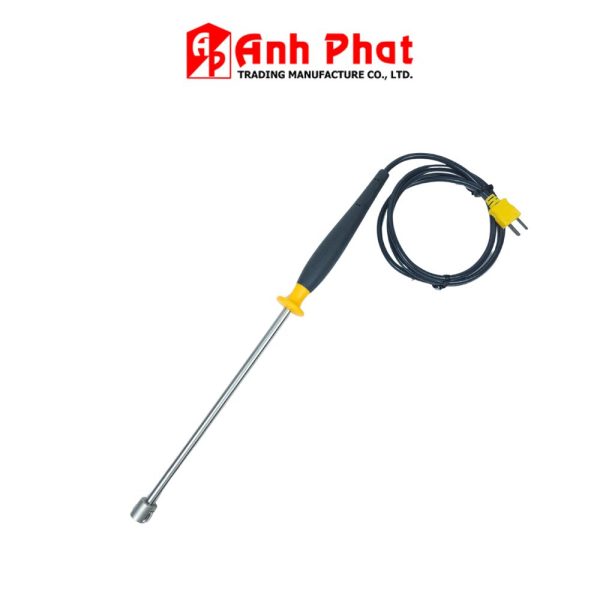 Đầu đo nhiệt độ bề mặt Fluke 80PK-27 SureGrip™ kiểu K dùng cho công nghiệp, Dây đo nhiệt độ loại K Fluke 80PK27 SureGrip, Fluke 80PK-27 Type-K SureGrip Industrial Surface Temp Probe