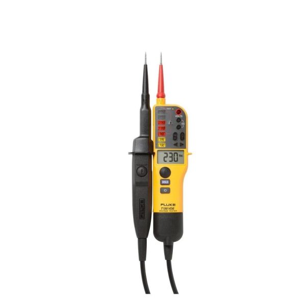 Máy đo điện áp và kiểm tra thông mạch Fluke T130, Thiết bị kiểm tra dòng điện AC/DC và đo thông mạch Fluke T-130, Fluke T 130 Two-pole Voltage and Continuity Electrical Tester