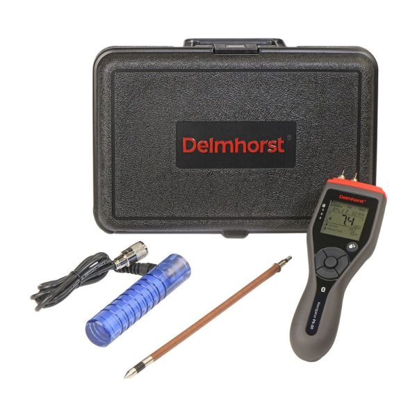 Máy đo độ ẩm giấy Delmhorst PX-30 Máy đo độ ẩm giấy Delmhorst PX-30, Đồng hồ đo ẩm của giấy cầm tay Delmhorst PX 30, Delmhorst PX30 Handheld Digital Pin-type Paper Moisture