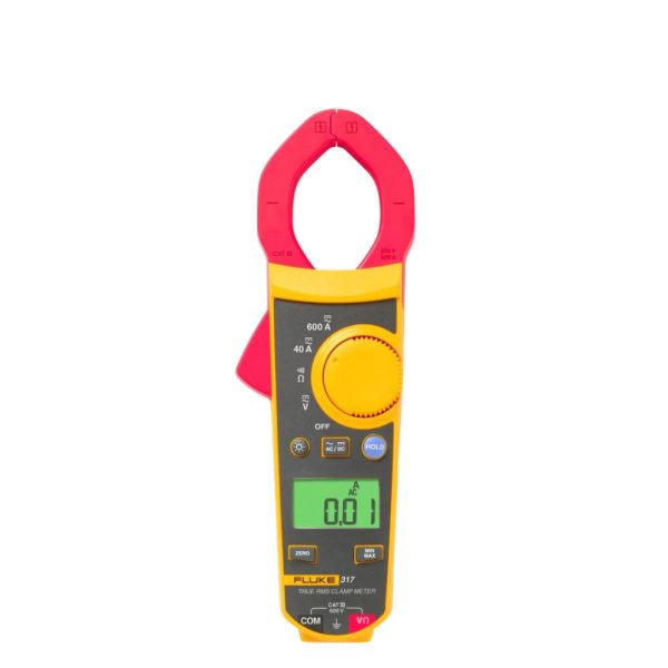 Ampe kìm đo dòng AC/DC FLUKE 317 True-RMS (600A / 600V) Ampe kìm điện tử đo dòng AC DC FLUKE 317 True RMS (600A / 600V), Ampe kìm FLUKE-317 True-RMS đo điện AC/DC, Fluke 317 True-RMS Clamp Meters