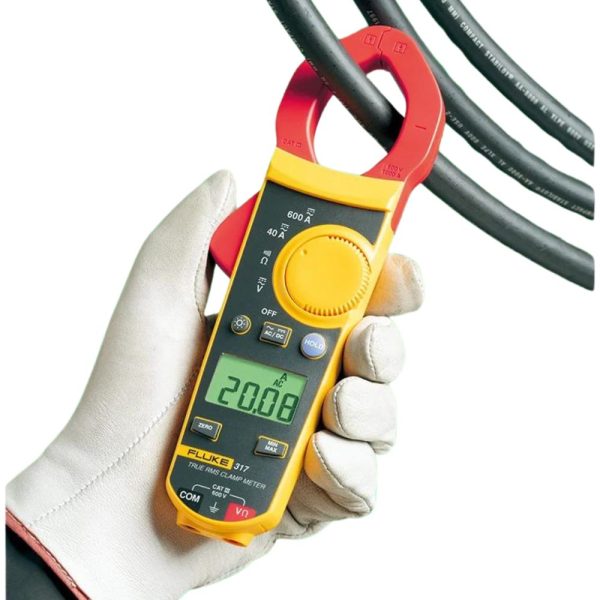Ampe kìm điện tử đo dòng AC DC FLUKE 317 True RMS (600A / 600V), Ampe kìm FLUKE-317 True-RMS đo điện AC/DC, Fluke 317 True-RMS Clamp Meters
