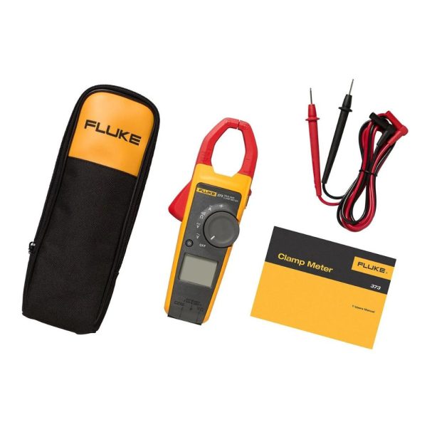 Ampe kìm FLUKE 373 True-RMS đo dòng AC Ampe kìm Fluke 373 True-RMS đo dòng AC, Ampe kìm đo điện AC True RMS Fluke 373, Fluke 373 True-RMS AC Clamp Meter