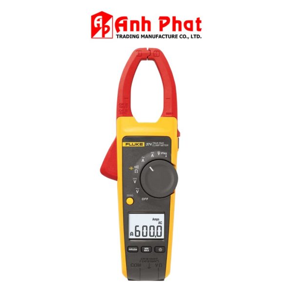 Ampe kìm đo dòng AC/DC Fluke 374 True-RMS, Ampe kìm Fluke 374 True RMS đo dòng điện AC/DC, Fluke 374 True RMS AC/DC Clamp Meter